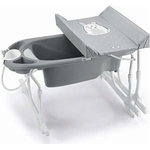 Cam Idro Baby Fasciatoio Estraibile Per Bambini Fantasia Coniglio Grigio