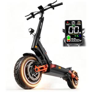 Gongxy T10 Monopattino Elettrico Adulto,Autonomia di 75KM,10 E-Scooter Pieghevole | Dual Motor & 60v 18Ah Batteria Monopattini Elettrici,Doppio Freno a Disco e Ammortizzatori Scooter Elettrico 500W,25km/h