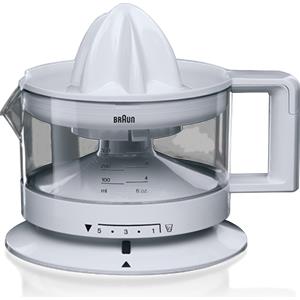 Braun TributeCollection CJ 3000 spremiagrumi elettrico 0,35 L 20 W Trasparente, Bianco