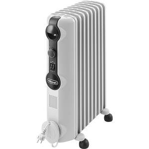DELONGHI De Longhi TRRS 0920 Radiatore ad Olio 9 Elementi Elettrico, Bianco