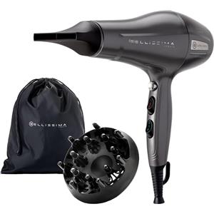 IMETEC - Asciugacapelli BELLISSIMA ULTRA SPEED-Metallic Grey + Deep Silver