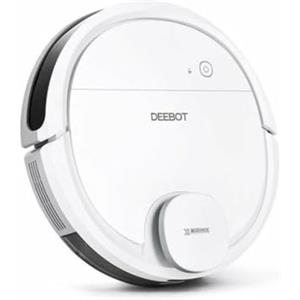 ECOVACS Robotics DEEBOT OZMO 900 Robot Aspirapolvere - Robot lavapavimenti e aspirapolvere 2 in 1 con Mappatura - Modalità Max - Controllo tramite App - Autoricarica - Bianco