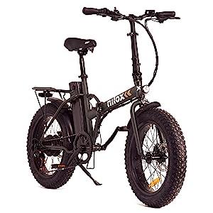 Nilox, Ebike X8, Bici Elettrica, Fino a 70 km di Autonomia, Fino a 25 km/h, Motore 36V/250W