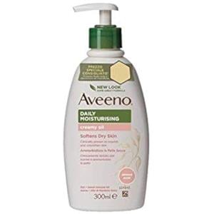 Aveeno Creamy Oil, profumo di mandorle - 300 ml