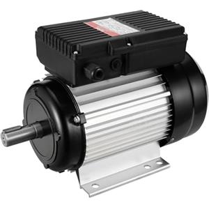 VEVOR Motore Elettrico 2.2KW 2800 Giri/min, AC 220~240V 13.8A, 90L, Telaio B3, Motore Compressore d'Aria Monofase, Albero Chiavetta 24mm, Rotazione CW/CCW per Macchine Agricole Attrezzature Generali