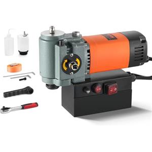 VEVOR Trapano Magnetico da 1300 W, Trapano Magnetico Portatile Leggero con Dispositivo di Raffreddamento Protezione da Sovraccarico, Pressa Magnetica per Installazione di Attrezzature, Industriale