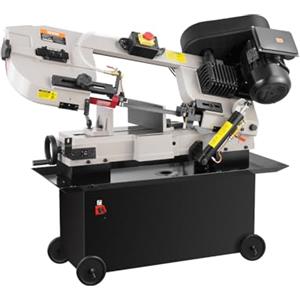 VEVOR Troncatrice a Nastro Orizzontale per Metallo 17,78 x 30,48 cm Troncatrice a Nastro per Taglio Verticale in Metallo con Motore 1,1 kW Regolazione dell'Angolo 0 a 45° per e Plastica
