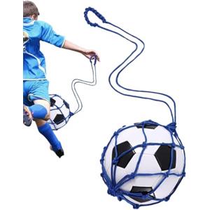 Generico Borsa a rete per palline, rete per borse a palline Portaoggetti singolo | Rete porta palloni Portatile multifunzionale per gli appassionati di sport all'ar