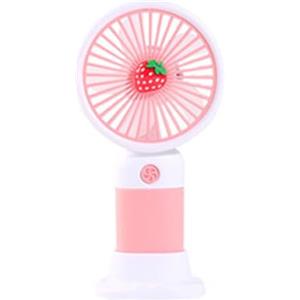 Pomoflexi Ventilatore Portatile USB con Forte Flusso D'Aria e Supporto, per Studenti e Attività All'Aperto.