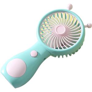 Pomoflexi Ventola di Ricarica A Forma di, Ventilatore Portatile A Mano, Ventilatore Tascabile Compatto.
