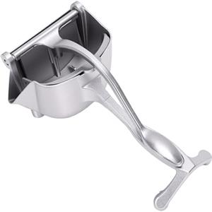Luocute Estrattore di Succo Manuale, Spremiagrumi Manuale con Manico Curvo Ergonomico e Tazza Staccabile per Limone, Arancia, Melograno, Kiwi, Anguria, Mango (18,5X11X8,5CM)