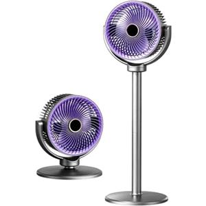 Generico Ventilatore a piantana 5 Velocità, Altezza Regolabile, Raffreddamento | Ventilatore A Circolazione D'Aria Rinfrescante per casa ufficio domestico dormitori camera da studio garage officin