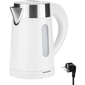Behogan Bollitore elettrico da 0,8 l in acciaio inox piccolo: bollitore da viaggio, 5 minuti di cottura veloce, bollitore elettrico, bollitore da viaggio per tè, caffè, latte per bambini, spegnimento