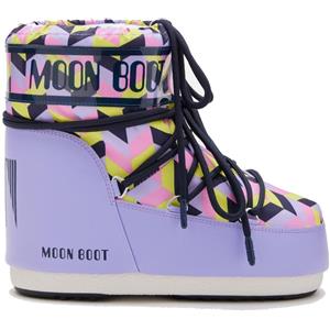 MOON BOOT ICON LOW LILLA CON STAMPA OPTICAL