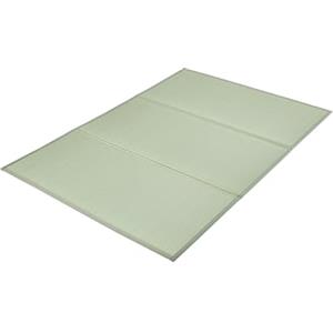 VEVOR Tappetino Tatami, Materasso Tatami Pieghevole Erba di Giunco Naturale, Materasso da Pavimento con Retro Antiscivolo e Profumo Fresco, Materasso Futon per Dormire 2032 x 1397 x 13 mm