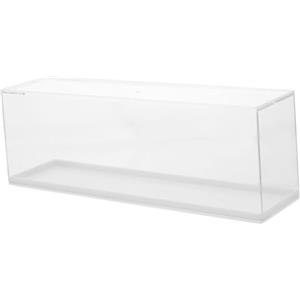 ULTECHNOVO Scatola Esposizione Trasparente per Action Figures e Gioielli in Plastica Alta Trasparenza, Impilabile, per Esposizioni Domestiche e Collezionismo