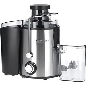 Severin ES 3566 Centrifuga spremiagrumi 400 W Nero, Acciaio inox