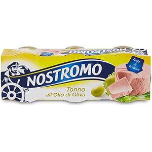 Generico Tonno in Scatola Nostromo all'Olio d'Oliva 3 x 70g 1 Confezione da 3 Scatole