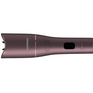 Grundig EasyCurl HS 6230 Arricciacapelli Automatico, Ricci Grandi e Piccoli, Capelli Lunghi e Corti, Senza Fili, Alimentato a Batteria, 3 Livelli di Temperatura, Rivestimento in Ceramica, Timer, LCD