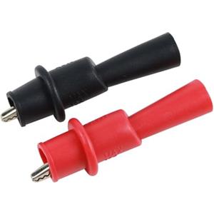 Ddujbtp Set di cavi di prova per multimetro elettrico con clip a coccodrillo, sonde di prova, professionali, 1000 V, 10 A, 20 A