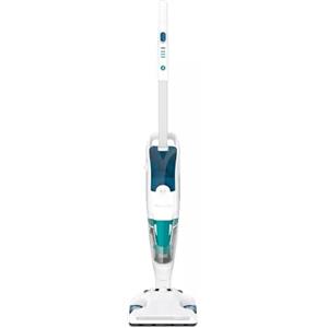 Rowenta Clean & Steam Revolution, Pulitore a vapore, Aspire e pulisce allo stesso tempo, Efficienza in un unico passaggio, Vapore igienizzante, Tutti i tipi di pavimenti, Bianco/Blu, RY777WH