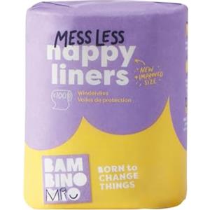 Bambino Mio, Veline Pannolino Supersoft, Biodegradabili, 100 Veline