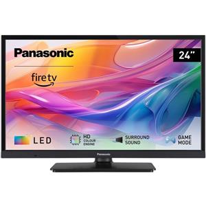Panasonic TV-24S50AEZ S50 Smart TV LED HD 24'' Fire TV Alexa HDR10 DVB-T2 colore Nero