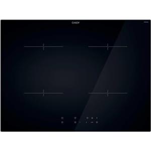 Candy Piano Cottura a Induzione 4 Zone, 70 cm, Nero | Funzione Booster, Comandi Touch, Power Management, Installazione a Filo Top, Timer, CI7428CTT
