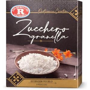 Generico Zucchero Granella per Dolci Rebecchi - Decorazioni per Pasticceria - Ideale per Brioche, Colombe, Torte e Biscotti - Granella di Zucchero Croccante