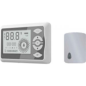 COATI - Termostato digitale portatile, programmabile, compatibile con sistemi di riscaldamento, intervallo di temperatura da 5° a 35°, modalità automatica, programma, manuale e antigelo, colore bianco