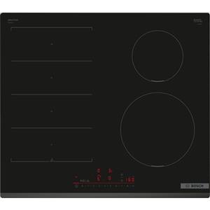 Bosch PIX631HC1E Serie 6 Piano cottura a induzione 60cm 4 zone e FlexZone | Piano a induzione con sensore di temperatura, Riscaldamento rapido, Selezione automatica zona cottura, Made in Europe