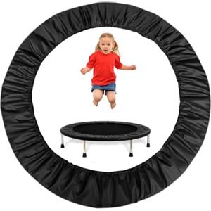 Xuqiserry Copertura per di Trampolino Protezione Impermeabile per Telaio Rotondo | Coprispessori di Sicurezza per Trampolino Rotondo per Giardino Esterno Residenziale e Attività Commerciali