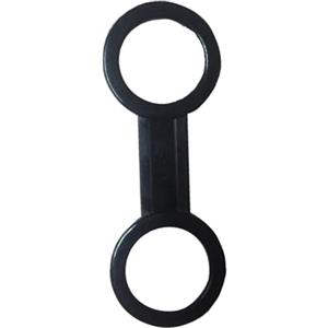 QOXEZY Silicone Snorkel Keeper ARA Immersione Tubo Holder Clip | Fissa rapidamente la cinghia della maschera da snorkeling con silicone flessibile per le immersioni.