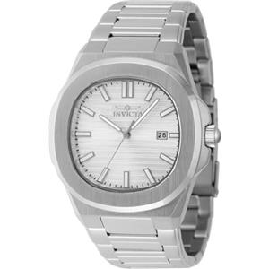 Invicta Speedway 48318 Orologio da Uomo - Impermeabile - Analogico - Movimento Quarzo - acciaio inossidabile con quadrante argento - 41mm