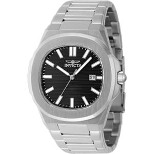 Invicta Speedway 48319 Orologio da Uomo - Impermeabile - Analogico - Movimento Quarzo - acciaio inossidabile con quadrante nero - 41mm