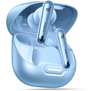Soundcore Cuffie Bluetooth intrauricolari Anker Soundcore Liberty 4 NC A3947G61, blu chiaro