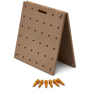 Bora Centipede CK22TM Piano da Lavoro Portatile 610x1200mm - Fori 20mm, 907kg, 6 Maniglie Rapide