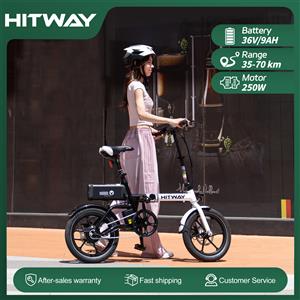 HITWAY Bicicletta elettrica Hitway Bk35S, E-Bike da 16