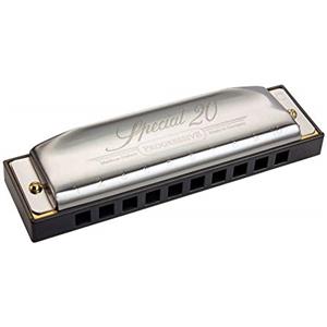 Hohner M560086: Armonica speciale 20 C, argento, 30.0 mm*45.0 mm*115.0 mm