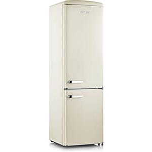 Severin - Frigorifero combinato a libera installazione RKG 8923 finitura crema da 55 cm, 244 litri