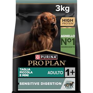 Purina Pro Plan Small e Mini Adult Optidigest Cane Crocchette, 4 Sacchi da 3 kg