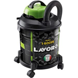 nextradeitalia 1 PZ BIDONE ASPIRATUTTO LAVOR JOKER 1400 W IN ACCIAIO PER SOLIDI E LIQUIDI