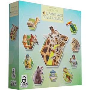 Cranio Creations - Ark Nova: Il Santuario degli Animali | Uno Zoo A Portata Di Tavolo - 1-5 Giocatori - 90 Min - Gioco per Esperti - Età 12+ - Edizione in Lingua Italiana