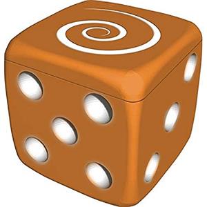 Giochi Uniti - Dubito Orange, Gioco di dadi, Edizione italiana, GU681