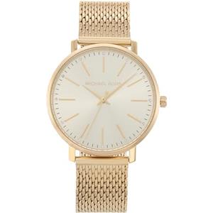 Michael Kors Donna Orologio Pyper, movimento al quarzo a tre lancette con cinturino in acciaio inox o in lega