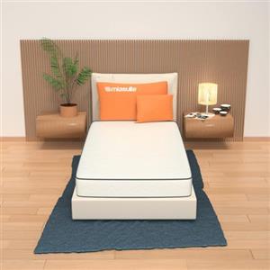 MiaSuite Materasso Memory Singolo 80x200, Alto 18 cm - 100% Made in Italy - Anallergico, Antibatterico, Antiacaro - Ortopedico, Dispositivo Medico | Primavera H18