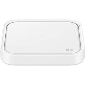 Samsung Wireless Charger Single 15W Fast Charging 2.0 con Caricabatterie 25W, Bianco