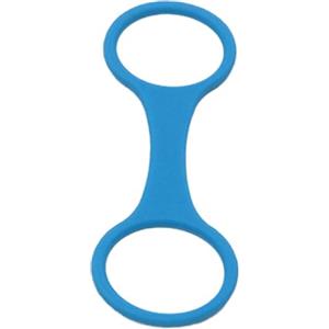 CAZSTYK Chiusura per tubo da snorkeling con attacchi sicuri | Fermo in silicone morbido con tubo per boccaglio ovale e cinghie per maschera, attacchi sicuri negli sport