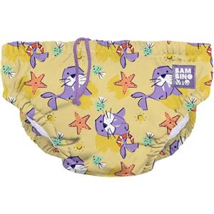 Bambino Mio Costumino Contenitivo Cotone Riutilizzabile 1-2 anni | OEKO-TEX Standard 100. Vestibilità aderente. Leggeri e ad asciugatura rapida. Elastico in vita. Tessuti morbidi