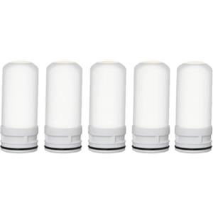 OVNSHVN 5 pezzi filtro interno di ricambio per filtro in ceramica per purificatore d'acqua da cucina lavabile filtro rusto.